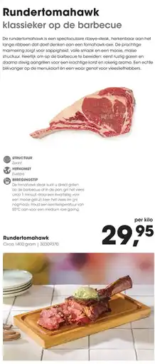 HANOS Rundertomahawk aanbieding