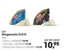 HANOS Igor Gorgonzola D.O.P. aanbieding