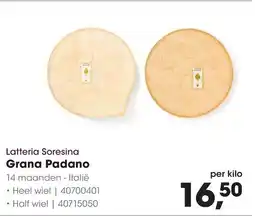 HANOS Latteria soresina grana padano aanbieding