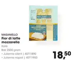 HANOS MASANIELLO Fior di latte mozzarella aanbieding