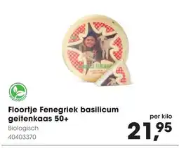 HANOS Floortje Fenegriek basilicum geitenkaas 50+ aanbieding
