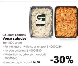 HANOS Gourmet Salades Verse salades aanbieding
