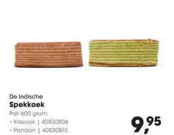 HANOS De indische spekkoek aanbieding