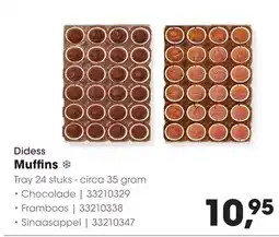 HANOS Didess Muffins aanbieding