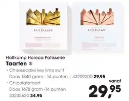 HANOS Holtkamp horeca patisserie taarten aanbieding