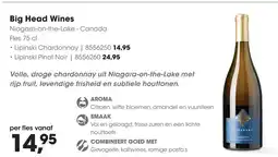 HANOS Big Head Wines aanbieding