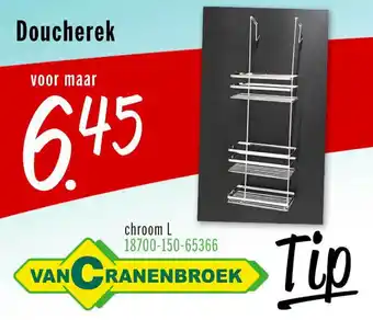 Van Cranenbroek Doucherek aanbieding