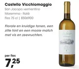 HANOS Castello Vicchiomaggio aanbieding