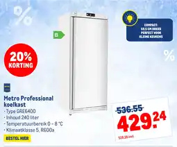 Makro Metro professional koelkast aanbieding