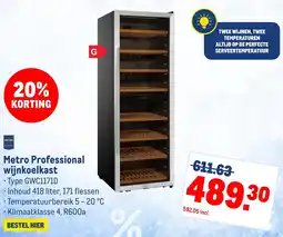 Makro Metro Professional wijnkoelkast aanbieding