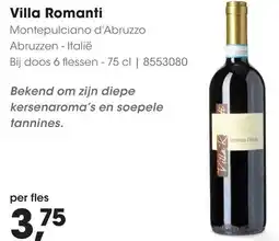 HANOS Villa Romanti aanbieding