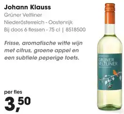 HANOS Johann Klauss aanbieding