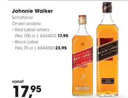 HANOS Johnnie Walker aanbieding