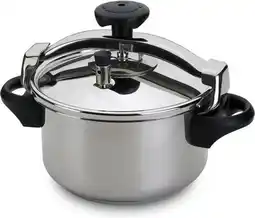 Bol.com Snelkookpan RVS (8 ltr-24 cm) Inductie geschikt aanbieding