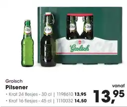 HANOS Grolsch Pilsener aanbieding