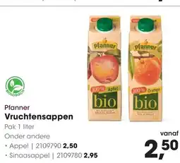 HANOS Pfanner vruchtensappen aanbieding