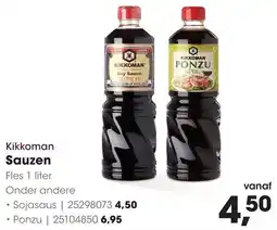HANOS Kikkoman Sauzen aanbieding