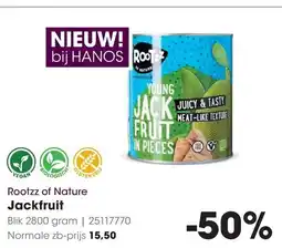 HANOS Rootzz of Nature Jackfruit aanbieding