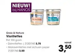 HANOS Groix & Nature Visrillettes aanbieding