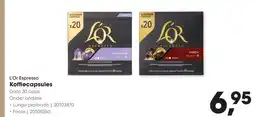 HANOS L'Or Espresso Koffiecapsules aanbieding