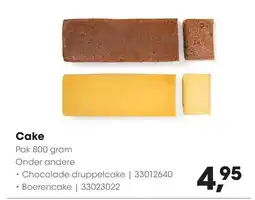 HANOS Cake aanbieding