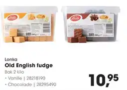 HANOS Lonka Old English fudge aanbieding