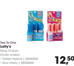 HANOS Two To One Lolly's aanbieding