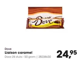 HANOS Dove Liaison caramel aanbieding