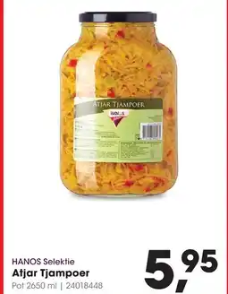 HANOS HANOS Selektie Atjar Tjampoer aanbieding