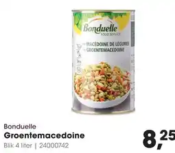 HANOS Bonduelle Groentemacedoine aanbieding