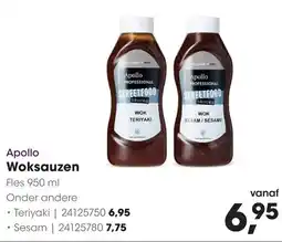 HANOS Apollo Woksauzen aanbieding