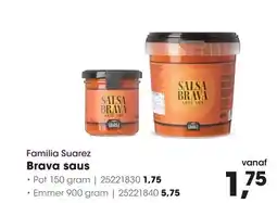 HANOS Familia Suarez Brava saus aanbieding
