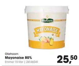 HANOS Oliehoorn Mayonaise 80% aanbieding
