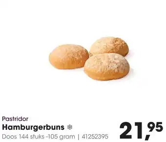 HANOS Pastridor Hamburgerbuns aanbieding