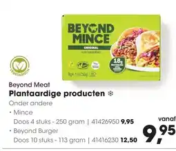 HANOS Beyond Meat Plantaardige producten aanbieding