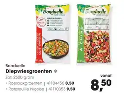 HANOS Bonduelle diepvriesgroenten aanbieding