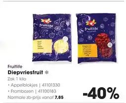 HANOS Fruitlife diepvriesfruit aanbieding