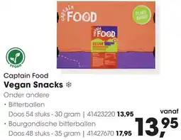 HANOS Captain food vegan snacks aanbieding