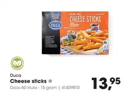 HANOS Duca cheese sticks aanbieding