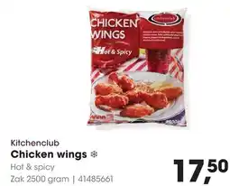 HANOS Kitchenclub Chicken wings aanbieding