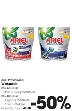 HANOS Ariel Professional Waspods aanbieding