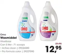 HANOS Omo Wasmiddel aanbieding