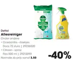 HANOS Dettol Allesreiniger aanbieding