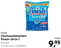 HANOS Finish Vaatwastabletten Power all-in-1 aanbieding