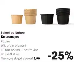 HANOS Select by Nature Sauscups aanbieding