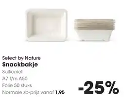 HANOS Select by Nature Snackbakje aanbieding