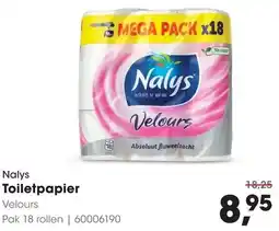 HANOS Nalys Toiletpapier aanbieding