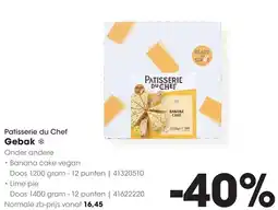 HANOS Patisserie du Chef Gebak aanbieding
