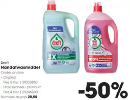 HANOS Dreft Handafwasmiddel aanbieding
