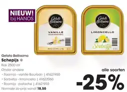 HANOS Gelato Bellissimo Schepijs aanbieding